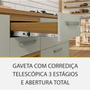 Ver imagem 4 de Cozinha 4 Peças Ripado Torre Quente Princesa 100% Mdf Nesher