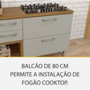 Ver imagem 6 de Cozinha 4 Peças Ripado Torre Quente Princesa 100% Mdf Nesher