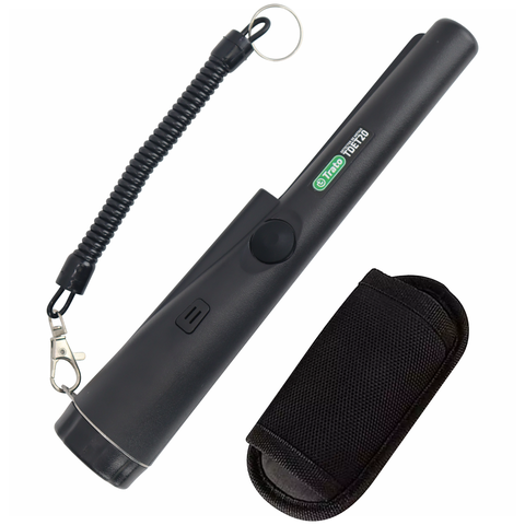 Detector de Metais Manual Portátil Tdet20 Trato - Preto