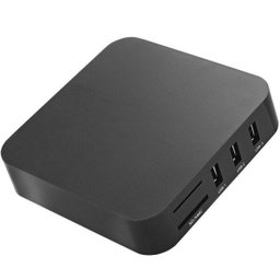 Aparelho Conversor Smart Box TV Quad Core 8Gb 4K Android 7.1 Ott 3D Ultra Hd HDMI USB Wifi - 3