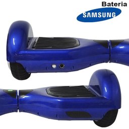 Hoverboard Skate Elétrico 2 Rodas 6,5 Polegadas Importway Bateria Samsung Cor Azul Original Barato - 4 Hoverboard Skate Elétrico 2 Rodas 6,5 Polegadas Importway Bateria Samsung Cor Azul Original Barato - 4