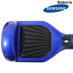 Hoverboard Skate Elétrico 2 Rodas 6,5 Polegadas Importway Bateria Samsung Cor Azul Original Barato - 3 Hoverboard Skate Elétrico 2 Rodas 6,5 Polegadas Importway Bateria Samsung Cor Azul Original Barato - 3