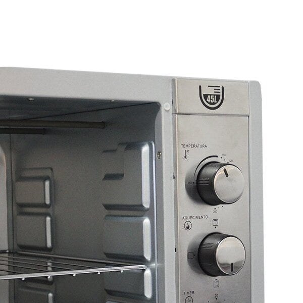 Forno Eletrico 45l Amvox Afr 4500 Inox 220v