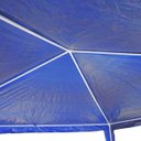 Ver imagem 4 de Tenda Gazebo Desmontável 3x3x2,4 M Barraca Praia Camping Azul com Bolsa Importway Iwgzm-240Az
