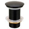 Valvula Lavatorio Pia Banheiro Click 1 1/4 Inox Preto Fosco - 1
