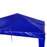 Tenda Gazebo Desmontável 3x3 M Barraca Praia Camping Azul com Bolsa Importway Iwgzm-3az - 4