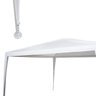 Tenda Gazebo Desmontável 3x3 M Barraca Praia Camping Branca com Bolsa Importway Iwgzm-3Br - 4