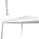 Ver imagem 4 de Tenda Gazebo Desmontável 3x3 M Barraca Praia Camping Branca com Bolsa Importway Iwgzm-3Br
