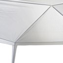 Ver imagem 2 de Tenda Gazebo Desmontável 3x3 M Barraca Praia Camping Branca com Bolsa Importway Iwgzm-3Br