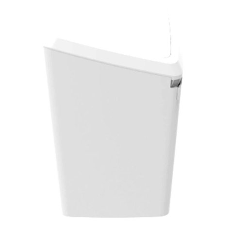 Lixeira Basculante Crippa 12l Prisma Branco Cozinha Escritório Banheiro