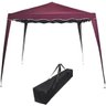 Tenda Gazebo Articulada 3x3x2,4 M Barraca Praia Sanfonada Dobravel Bordo Alumínio com Bolsa - 1