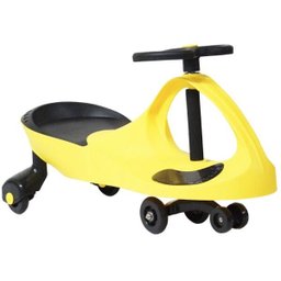 Carrinho Gira Gira Car Infantil Brinquedo Criança Importway Giro BW-004 Amarelo - 1