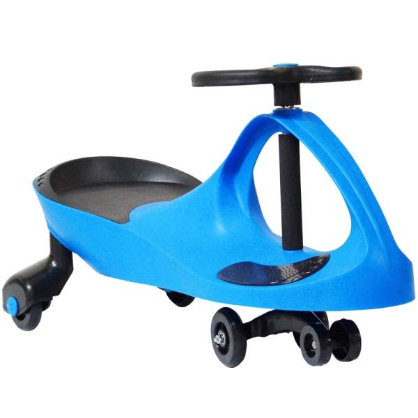 Carrinho Gira Gira Car Infantil Brinquedo Criança Importway Giro BW-004-AZ Azul