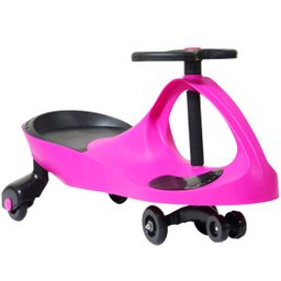 Carrinho Gira Gira Car Infantil Brinquedo Criança Importway Giro BW-004-RS Rosa - 1