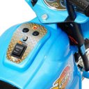 Ver imagem 3 de Mini Moto Elétrica Triciclo Criança Infantil Bateria 6v Importway Bw006-az Azul Polícia Bivolt