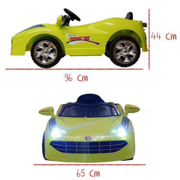 MINI CARRO ELETRICO IMPORTWAY BW097AZ INFANTIL VERMELHO C