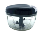 Ver imagem 1 de Mini Processador Triturador de Alimentos com 3 Lâminas 500ml:preto