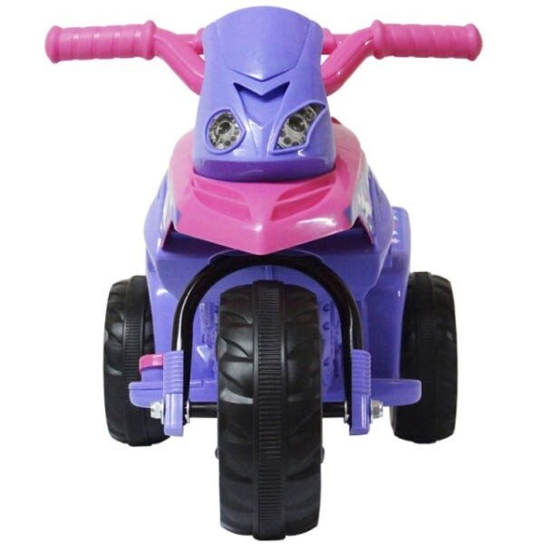 Mini Moto Elétrica Infantil Triciclo Até 35 Kg Rosa Menina