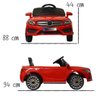 Mini Carro Elétrico Infantil Criança 6v com Controle Remoto Importway Mercedes Vermelho Bw-007-vm - 2
