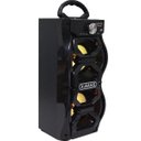 Ver imagem 3 de Caixa Som Amplificada Portátil Bluetooth Mp3 Fm USB SD Aux Bateria 10W Rms Exbom - Cs-M434Bt Preto