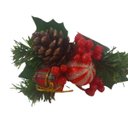 Ver imagem 4 de Kit C/50 Enfeite Natal Galho Com Pinha Ramo de Árvore Porta Pinheiro
