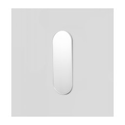 Espelho Grande Oval com Moldura em Metal Decorativo 115 X 50cm - 2