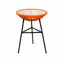 Ver imagem 1 de Mesinha de Canto Acapulco para Todos Os Ambientes Laranja (acompanha Vidro)