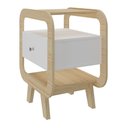Ver imagem 6 de Mesa Lateral com 1 Gaveta e Portas Usb Multimóveis