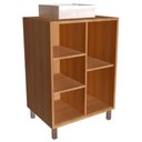Ver imagem 5 de Gabinete 1 Porta Correr 60 Cm Cuba Branca Bl7250 Mell Grafite Faem Mell Grafite