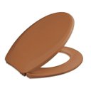 Ver imagem 2 de Assento Sanitário Polipropileno Prime Tupan - Ocre / Caramelo