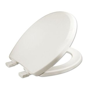 Assento Sanitário Polipropileno Soft Close Oval Evolution Tupan - Biscuit / Pergamon