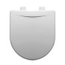 Assento Sanitário Polipropileno Soft Close Riviera/Smart/Nexo Tupan - Branco - 1