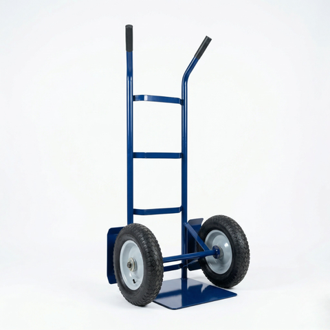 Carrinho de Carga para Barril de Chopp 200kg com Rodas Pneumáticas