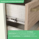 Ver imagem 6 de Guarda-roupa Solteiro Modulado Seletto 5 Portas 6 Gavetas Me25 Areia/jequitibá - Henn