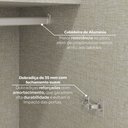 Ver imagem 7 de Guarda-roupa Solteiro Modulado Seletto 5 Portas 6 Gavetas Me25 Areia/jequitibá - Henn