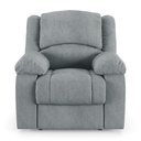 Ver imagem 2 de Poltrona do Papai Reclinável Sala de Cinema Madrid Elétrica Touch Massagem USB Linho Cinza G26 Gran 