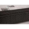 Cama Box King: Colchão Espuma Ortobom D45 Light + Base Crc Suede Black(186x198) - 2