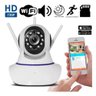 Câmera Ip 3 Antenas Segurança Vigilância Residencial Hd 360º - 7