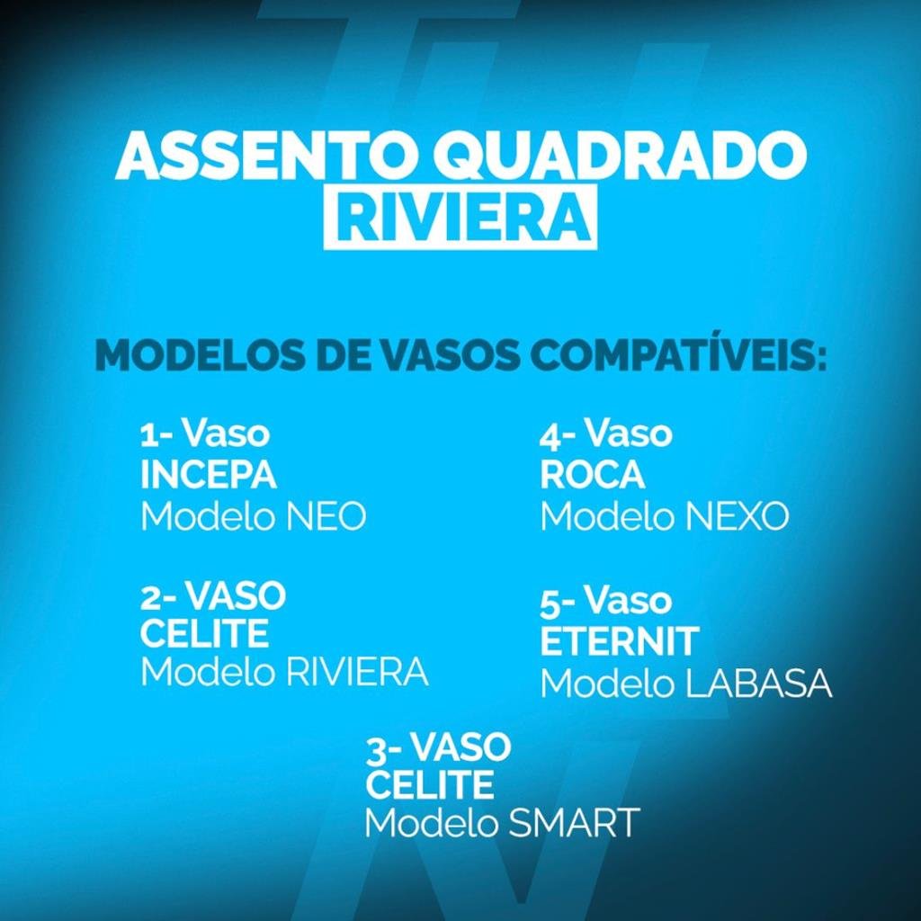 ASSENTO CELITE RIVIERA SMART E ROCA NEXO CINZA S.CLOSE TF - 4