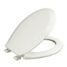 Assento Sanitário Termofixo Oval Luxo Tupan - Creme / Bone - 2
