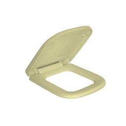 Assento Plástico Quadra/Polo/Unic Slow Close AP215 Creme - Deca AP.215.37 - 1