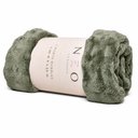 Ver imagem 3 de Manta Peseira para Cama Sofá Antialérgica Neo Bubbles Verde 1,30x1,50m - Camesa