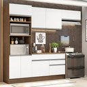 Ver imagem 1 de Armário de Cozinha Completa 270cm Rustic/Branco Glamy Madesa 14