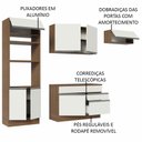 Ver imagem 5 de Armário de Cozinha Completa 270cm Rustic/Branco Glamy Madesa 14