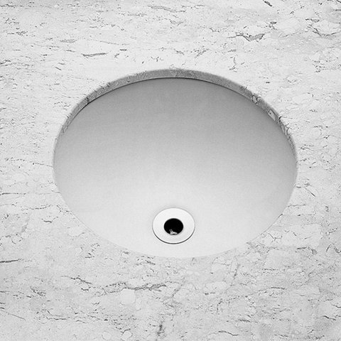 Cuba Embutir Redonda 36,5cm Sl - Celite - Branco