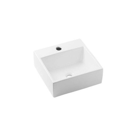 Cuba de Apoio com Mesa 35x35cm Q6 - Celite - Pergamon - Cód 59