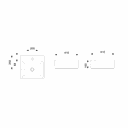 Ver imagem 4 de CUBA CELITE APOIO BASIC 41X41 BRANCO Q1