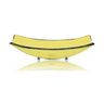 Cuba de Vidro Curve 38x26cm com Pinos Bergan - Amarelo - 1