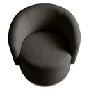 Ver imagem 7 de Poltrona Decorativa Orgânica Espanha Sala e Recepção Bouclê:marrom
