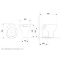 Ver imagem 2 de Bacia Convencional Acesso Celite 1313090010300 - Branco - Cód 01